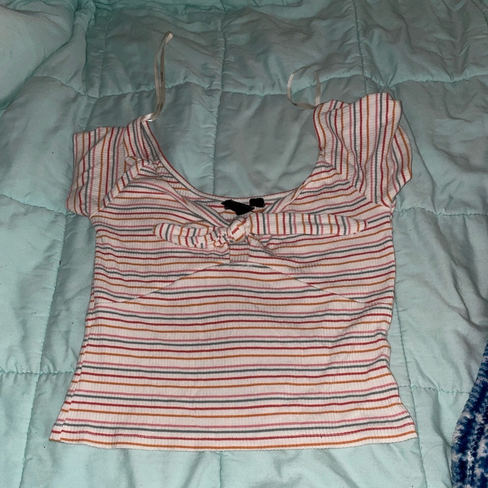 Forever 21 Multicolor Striped shirt